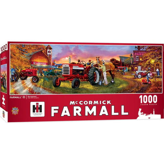 Masterpiece Farmall Horsepower 1000 Piece Panoramic Jigsaw Puzzle