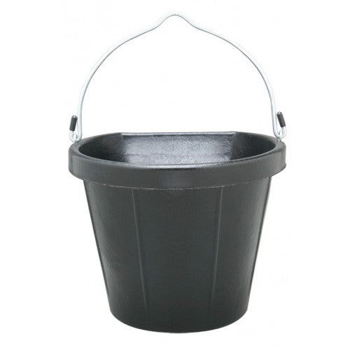 Fortex Flat Side Rubber Bucket- 18qt/17L