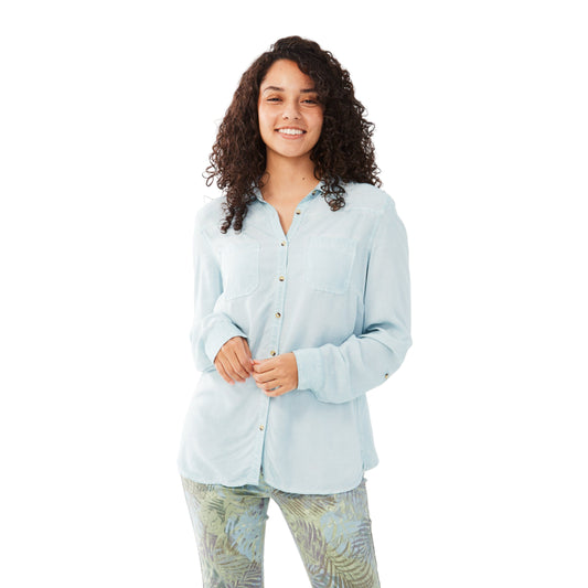 FDJ Women's Long Sleeve Roll Tab Shirt