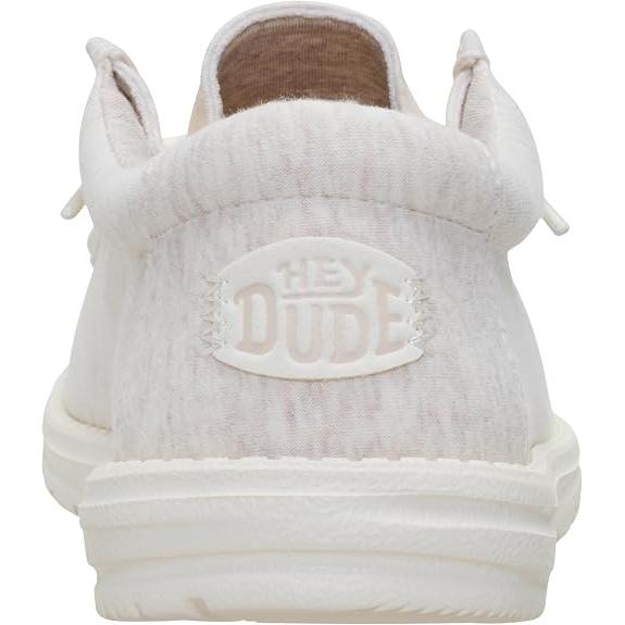 Hey Dude Men's Wally Stretch Jersey Shoes - Oatmeal
