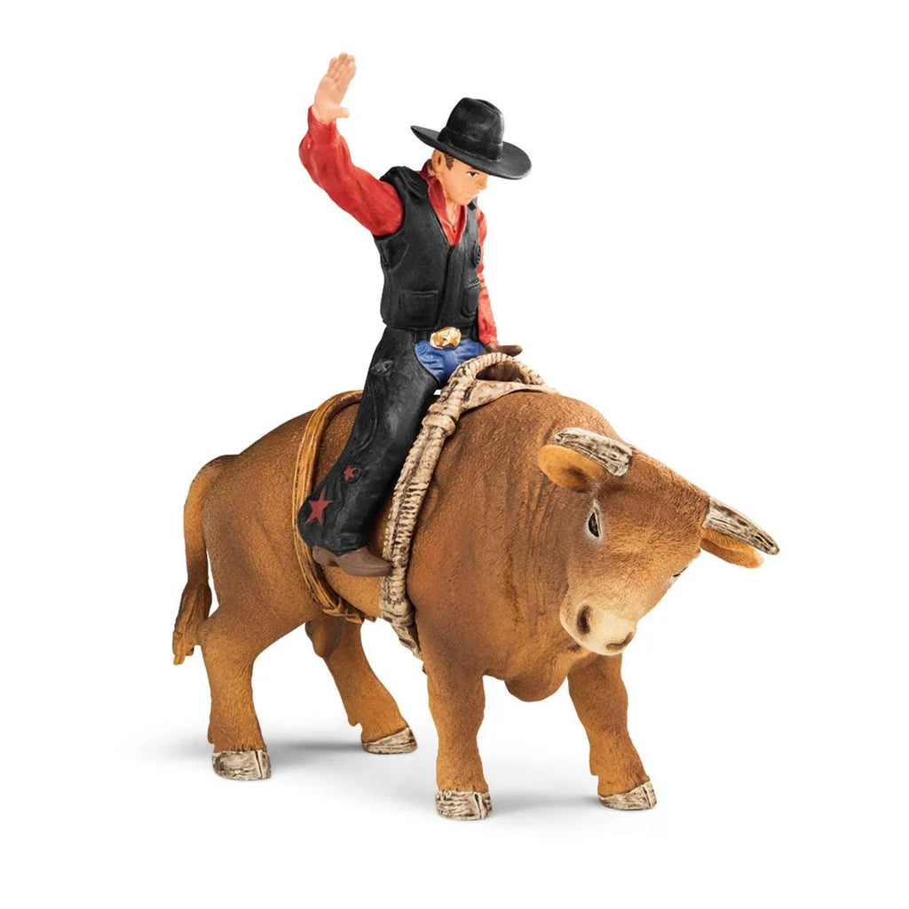 Schleich Cowboy W/ Bull