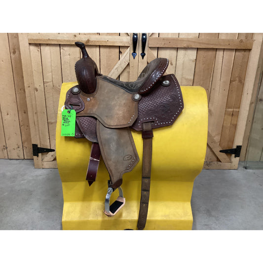 Used Irvine 13.5 Barrel Saddle