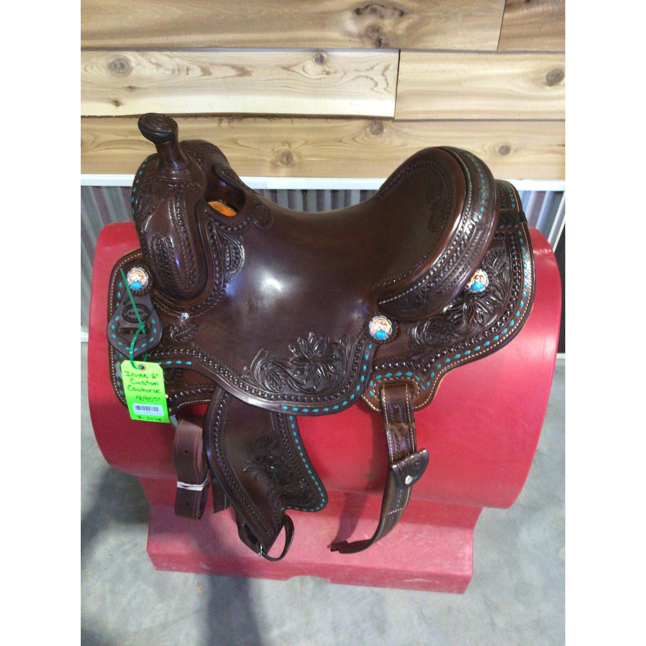 Irvine 16" Custom Cowhorse Saddle