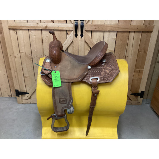 Used 15” Irvine Barrel Saddle
