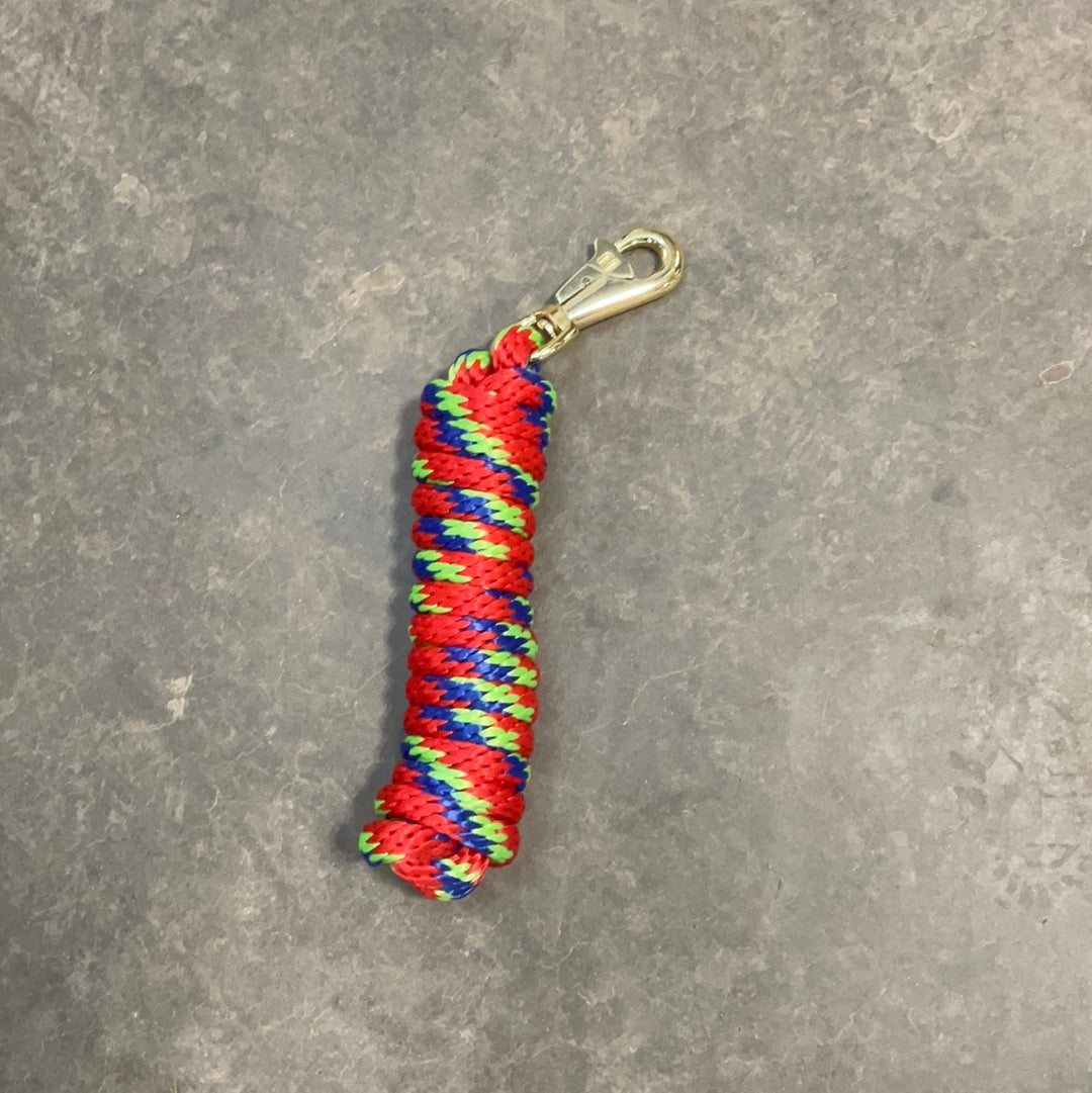 Irvine Poly Lead Rope w/Brass Plated Snap