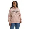 Wrangler Women's HO24 Aztec Print Hoodie - Pink