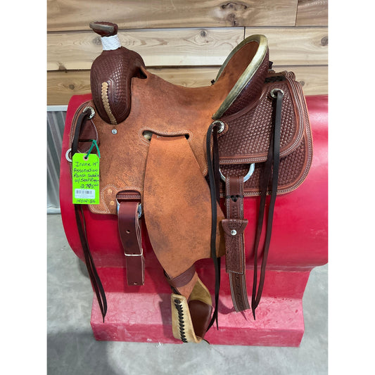 Irvine 14" Association Ranch Saddle w/ Seat Riggin
