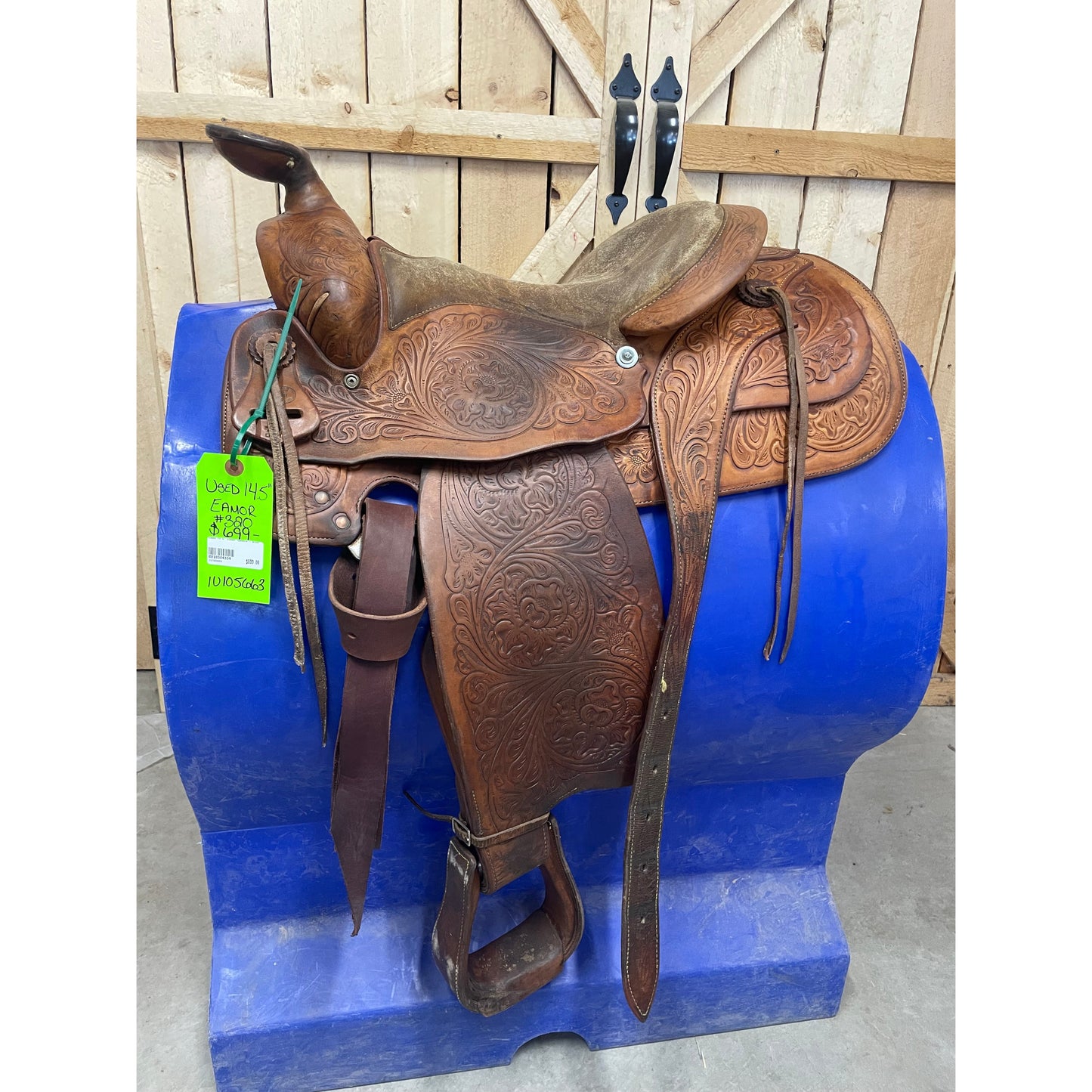 Used 14.5" Eamor Saddle - #320