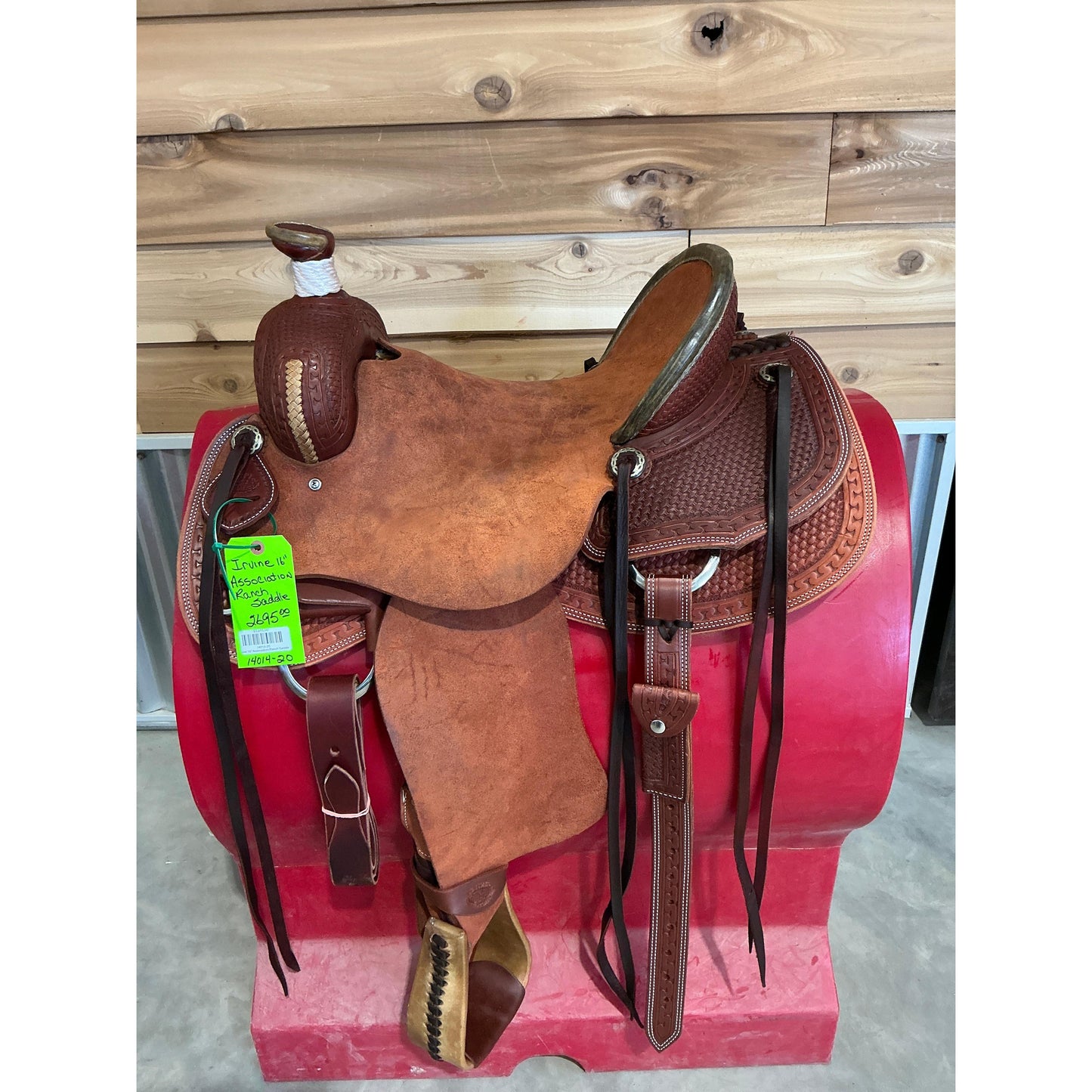 Irvine 16" Association Ranch Saddle