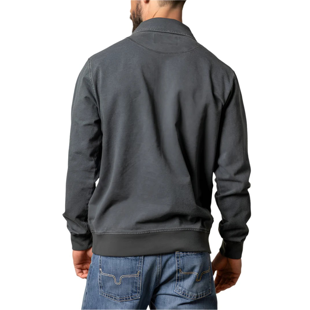 Kimes Men's Wicklow Long Sleeve 1/4 zip Sweater - Assorted Colours