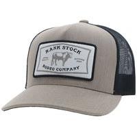Hooey Rank Stock Trucker Cap-Tan/Black