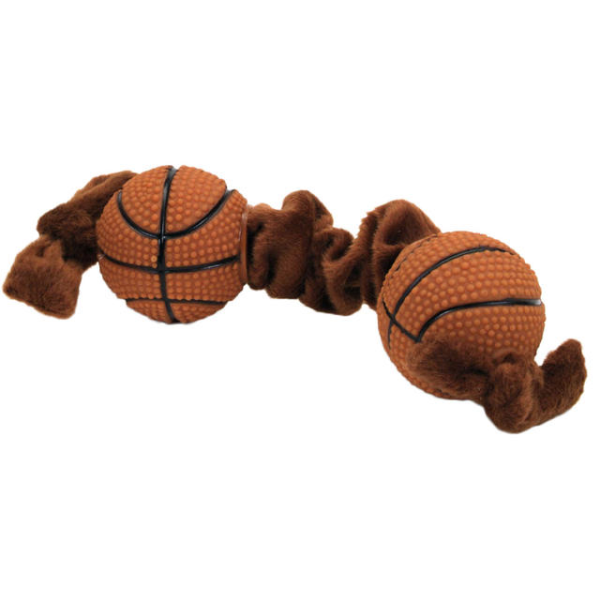 Li'l Pals basketball Plush & Vinyl Tug