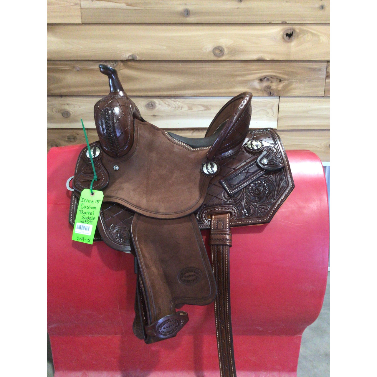 Irvine Custom USA 13" Barrel Saddle