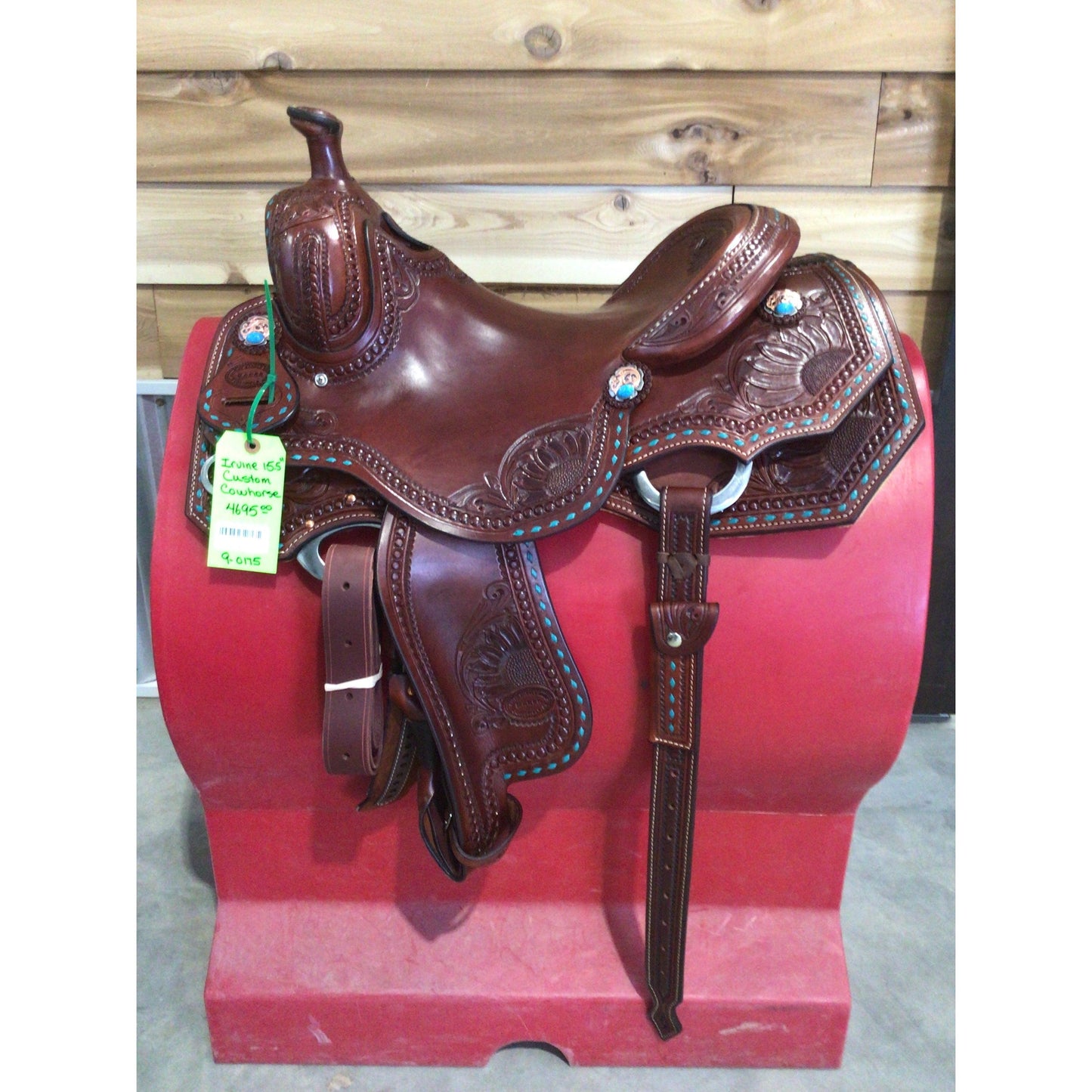 Irvine Custom 15.5" Cowhorse Saddle