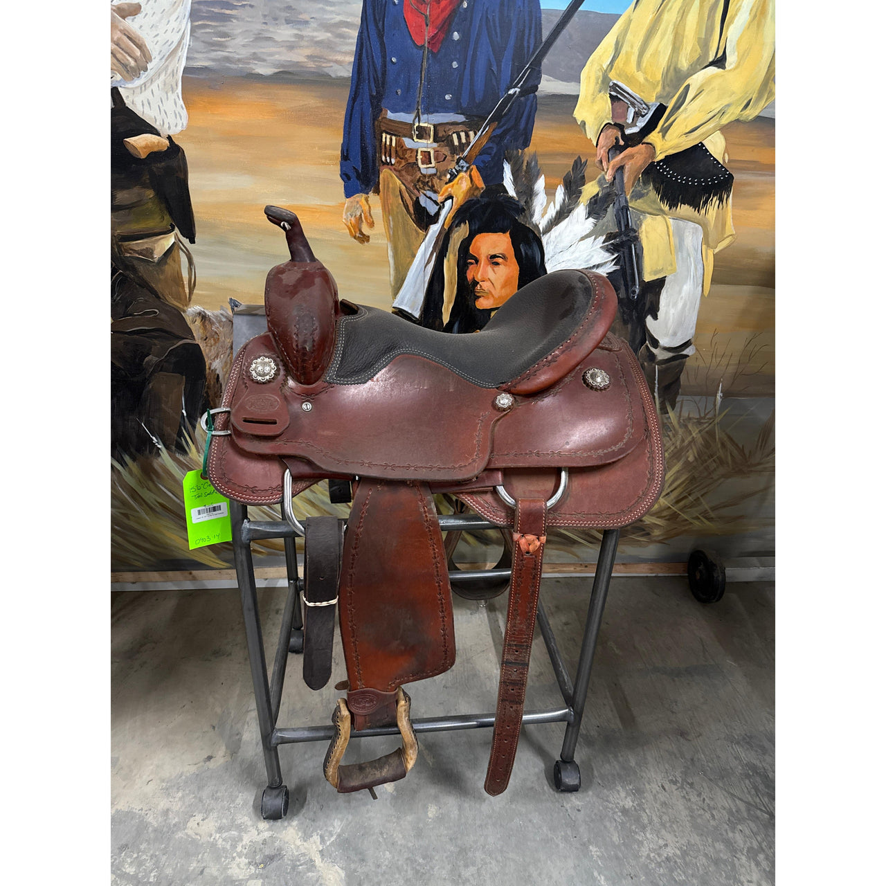 Used 15 1/2" Circle G Trail Saddle