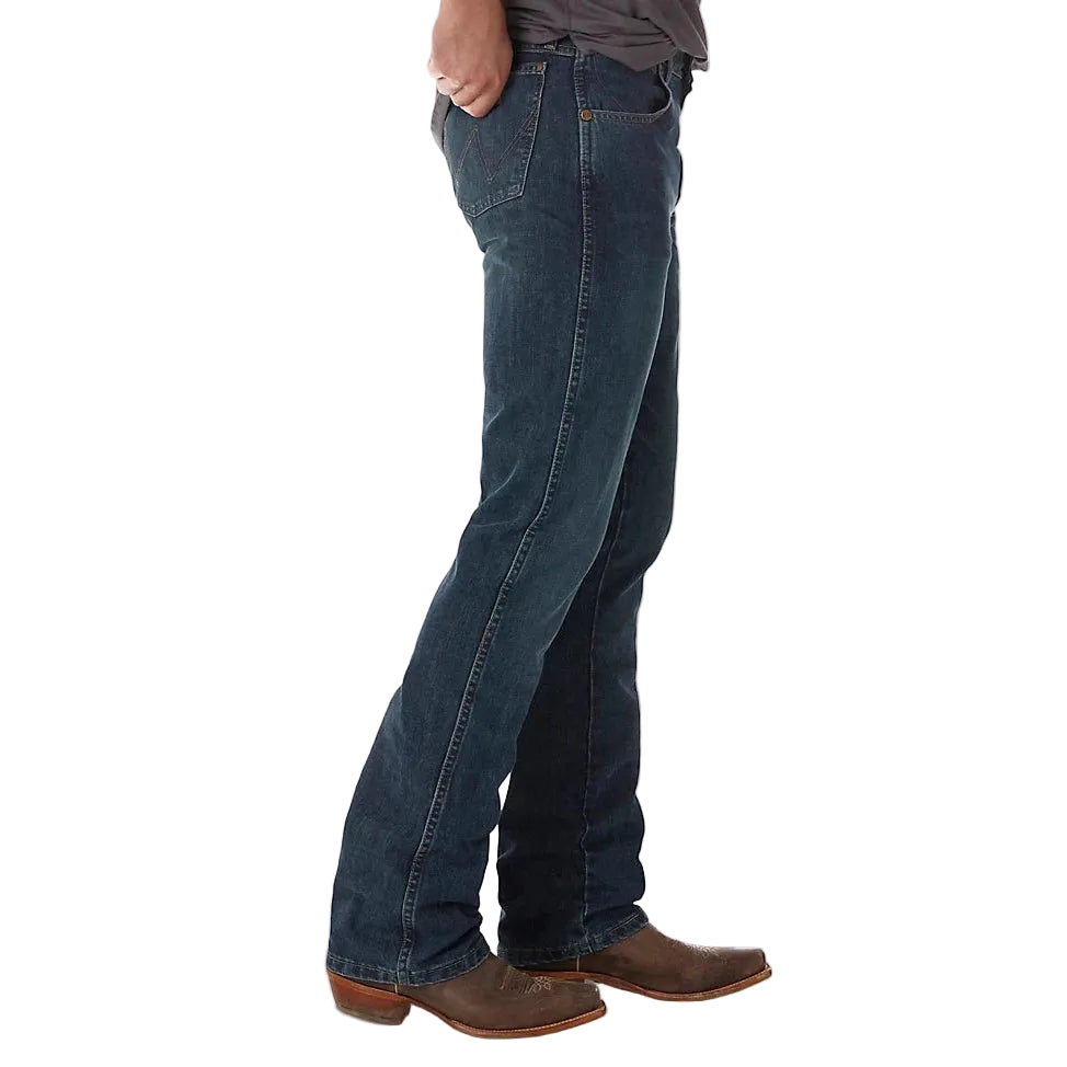 Wrangler Men's Retro Slim Fit Bootcut Jeans - River Wash - Irvine Tack & Western Wear