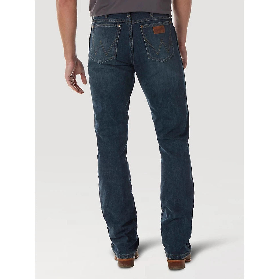 Wrangler Men's Retro Slim Fit Bootcut Jeans - River Wash