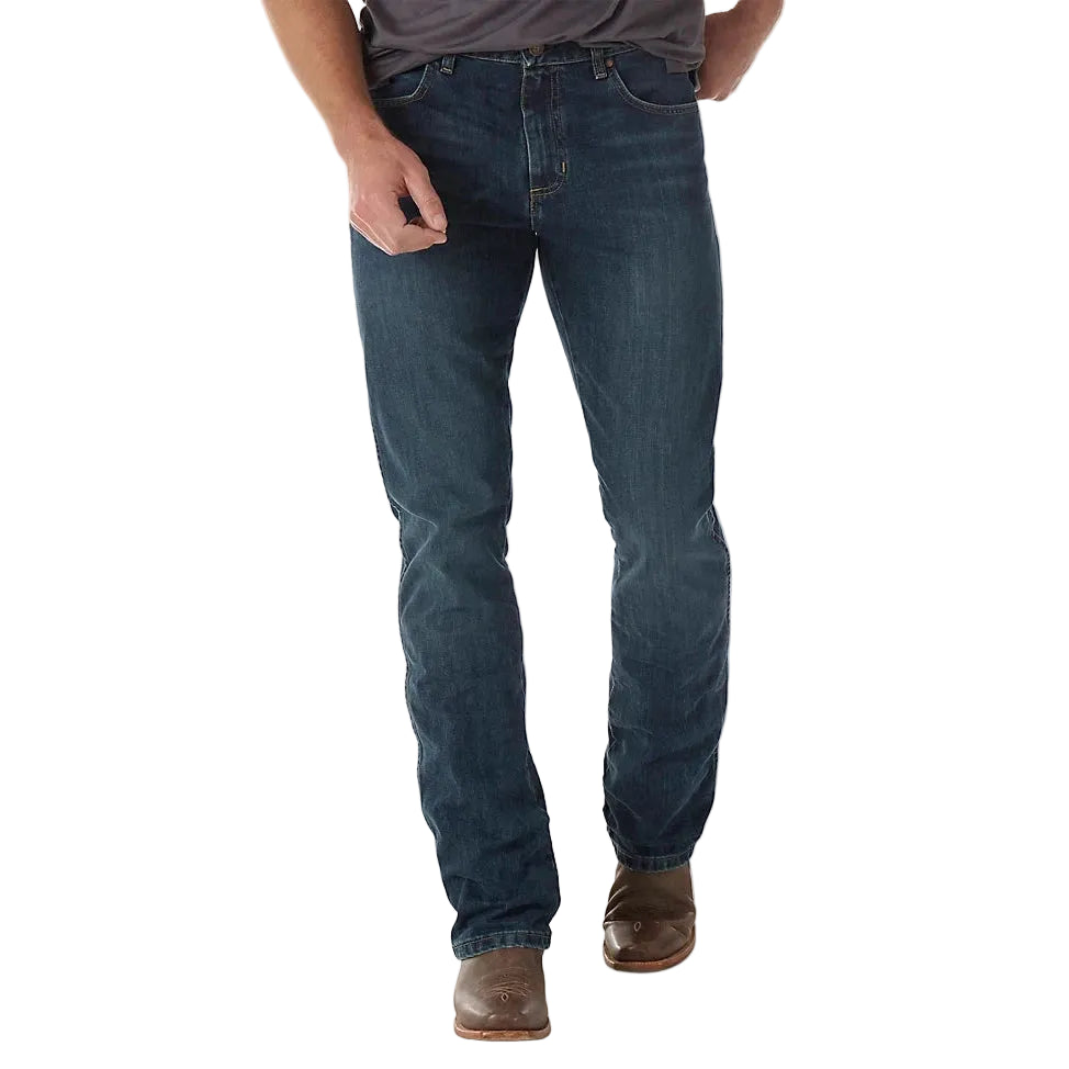 Wrangler Men's Retro Slim Fit Bootcut Jeans - River Wash - Irvine Tack & Western Wear