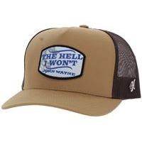 Hooey John Wayne Ball Cap-Tan/ Brown