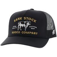 Hooey Rank Stock Ball Cap-Black