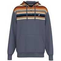 Hooey Jimmy Folkstone Grey Hoody w/ San Juan Serape