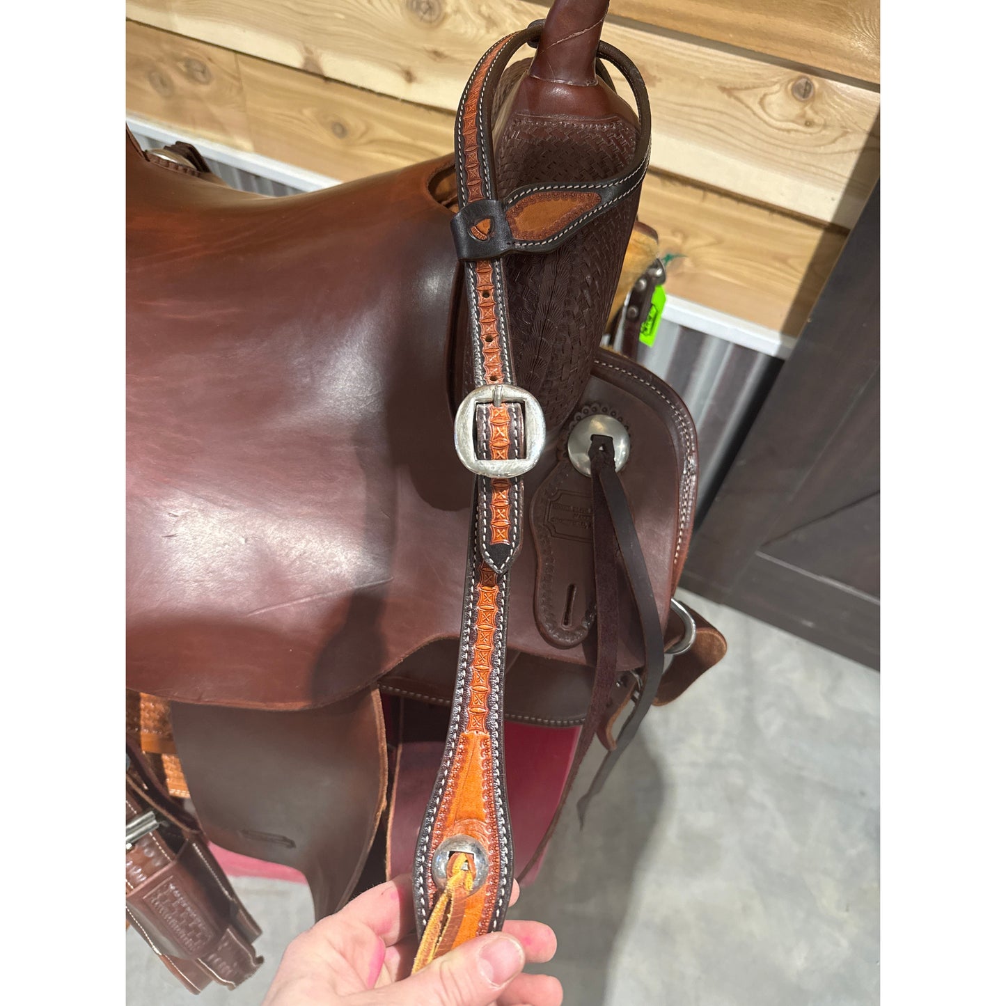 Irvine's 2 Tone Slip Ear Head Stall