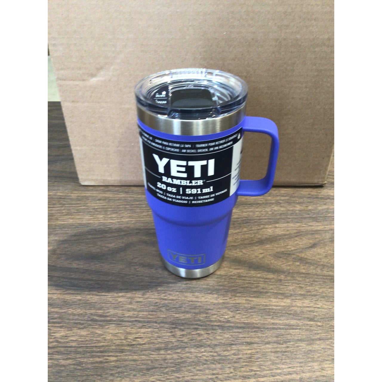 Yeti Rambler 591ml Rambler Travel Mug -Ultramarine Violet