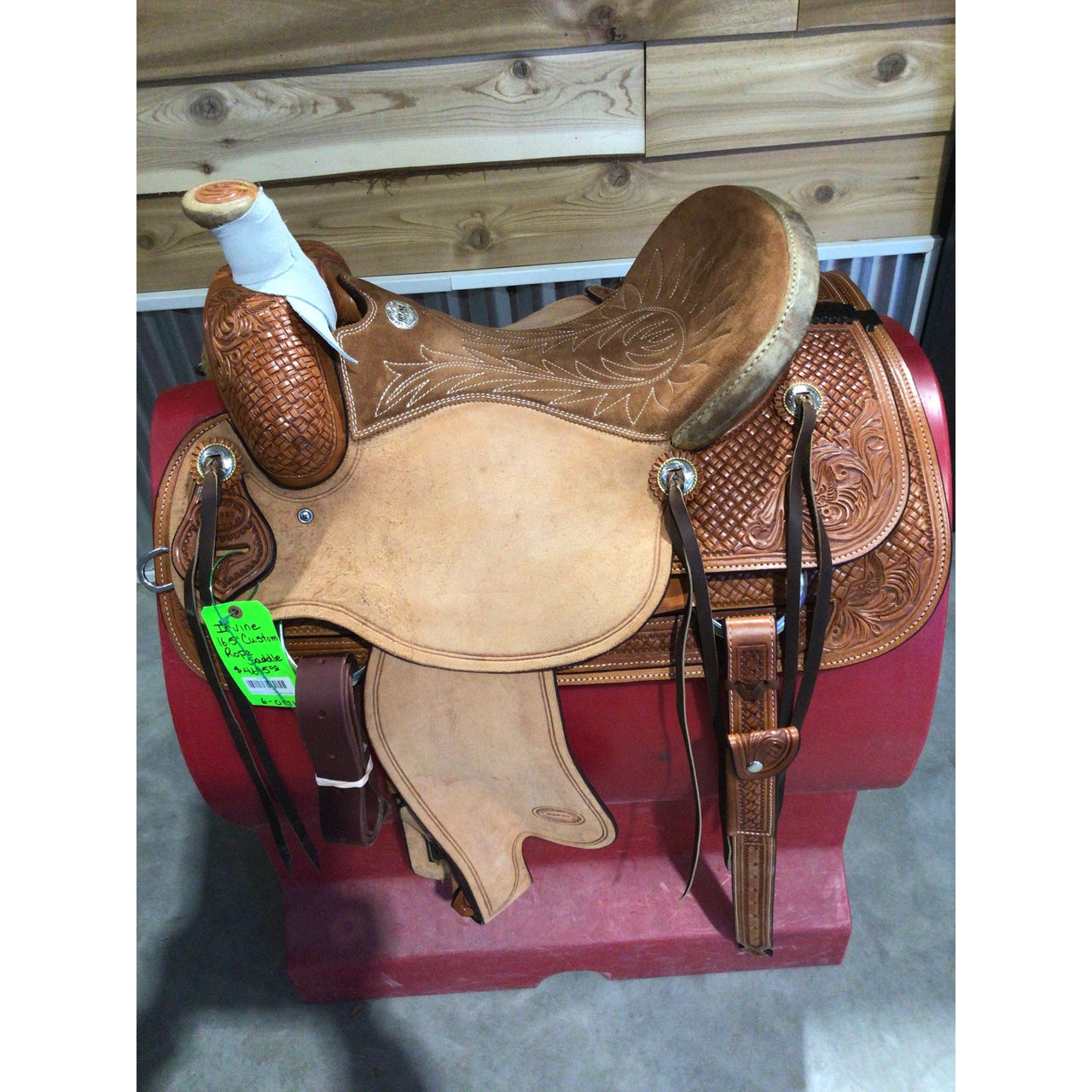 Irvine 17" Custom Rope Saddle