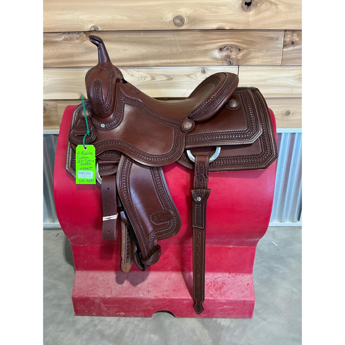 R. Ruelas Custom 15.5" Cutting Saddle