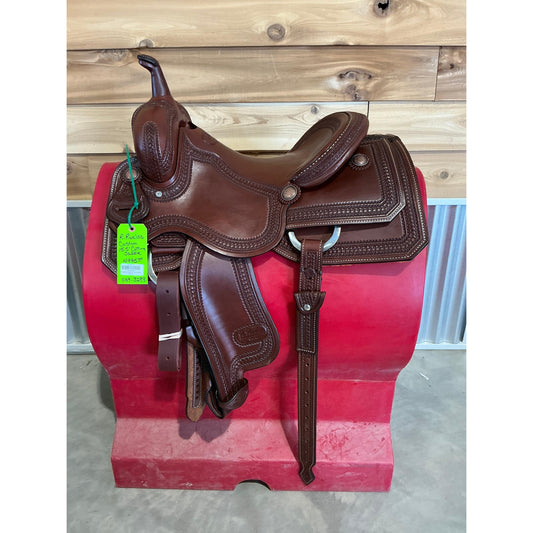 R. Ruelas Custom 15.5" Cutting Saddle