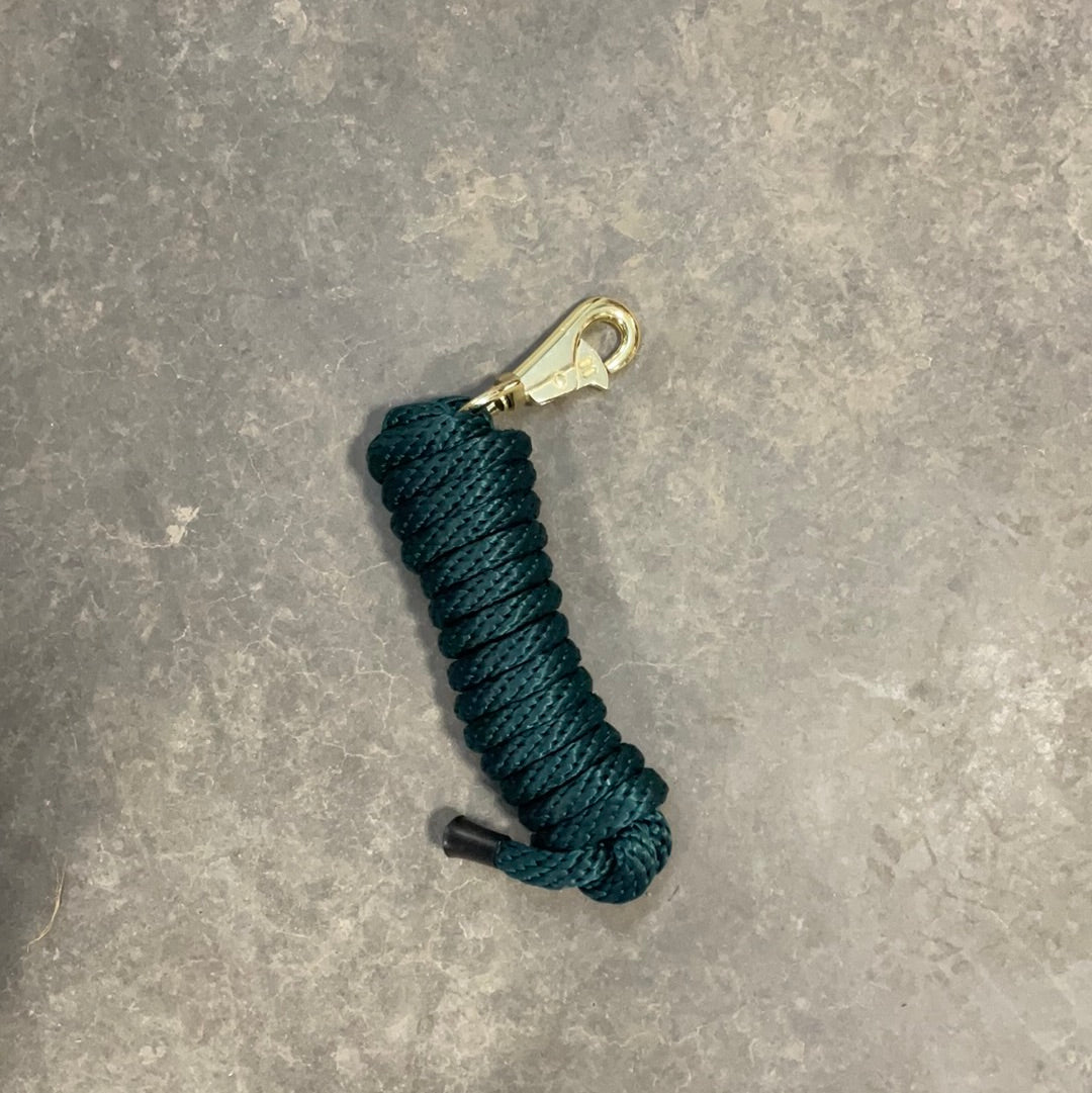 Irvine Poly Lead Rope w/Brass Plated Snap