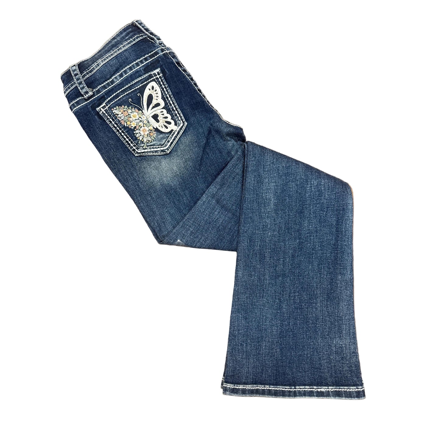 Grace in LA Girls Butterfly Jeans