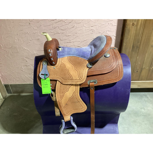 Used 15 1/2 Barrel Saddle