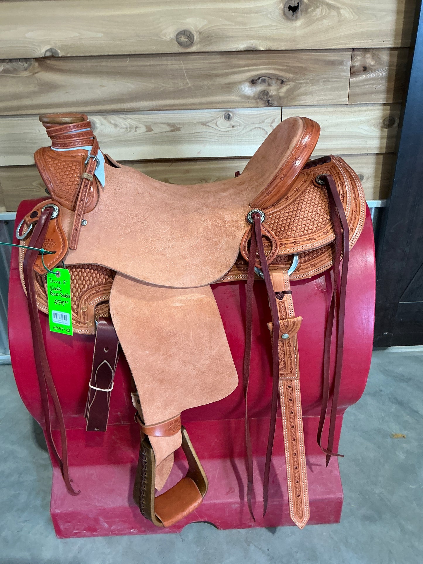 Irvine 18" Wade Ranch Saddle