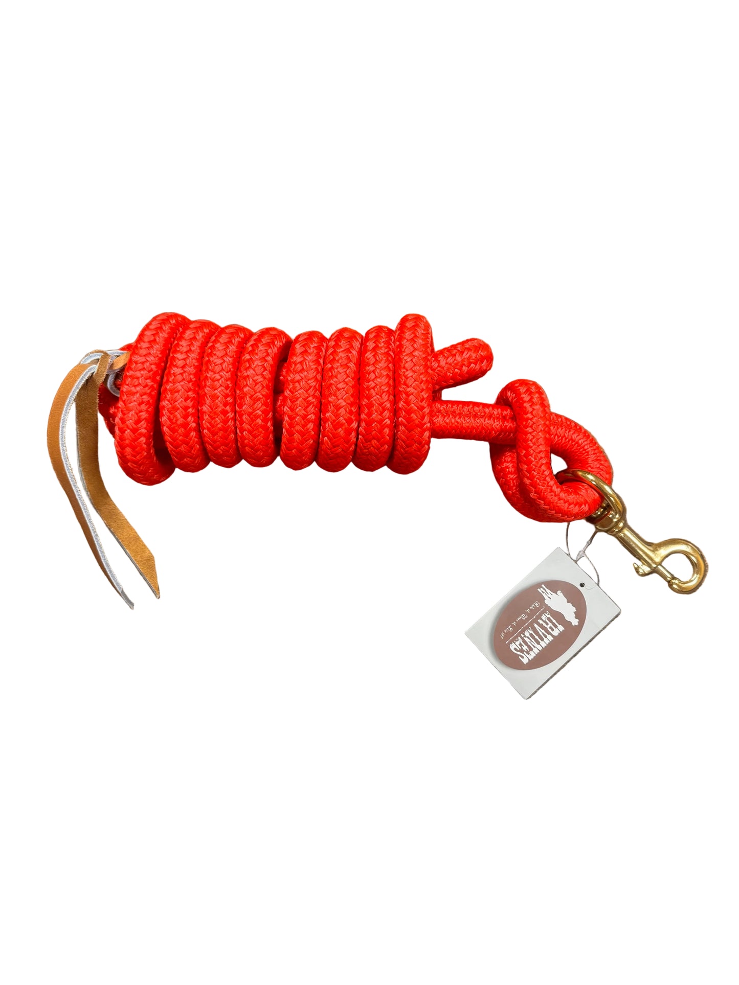 Irvine Cow Lead 9 ft 5/8" Lead w/Brass Plated Bolt Snap (Mixed Colours)