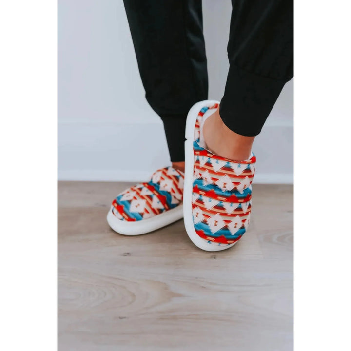 Front Porch Label Brand Slippers- Multiple Colours