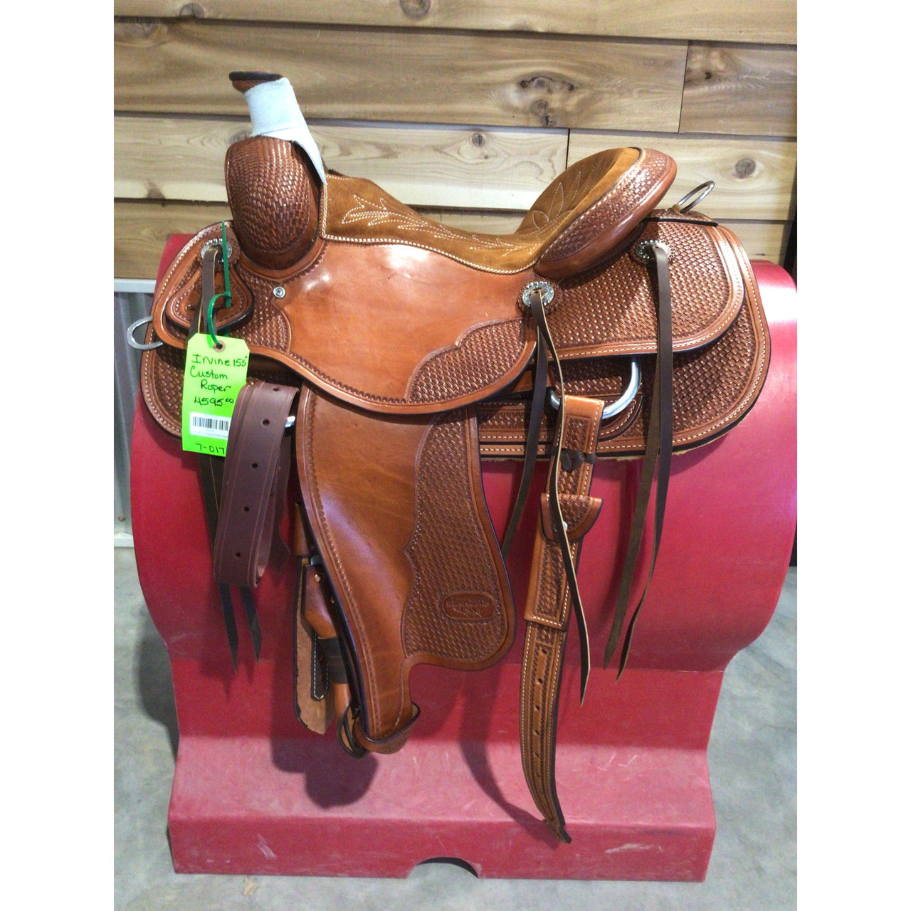 Irvine 15.5" Custom Rope Saddle