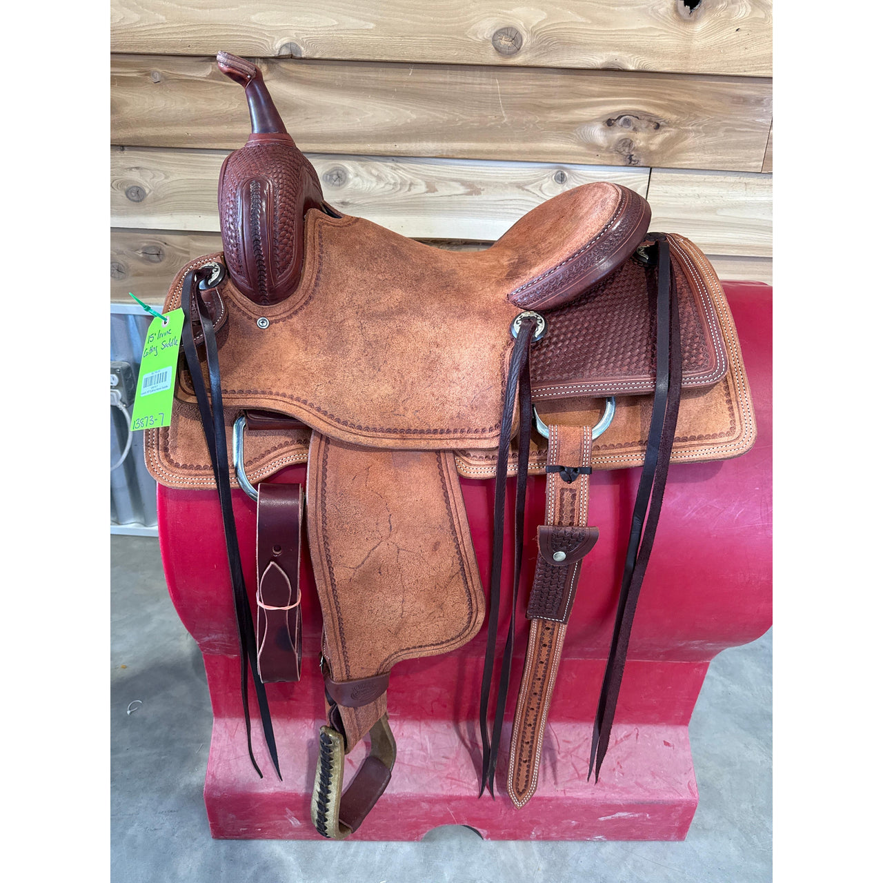 Irvine's 15" Cutting Horse Saddle