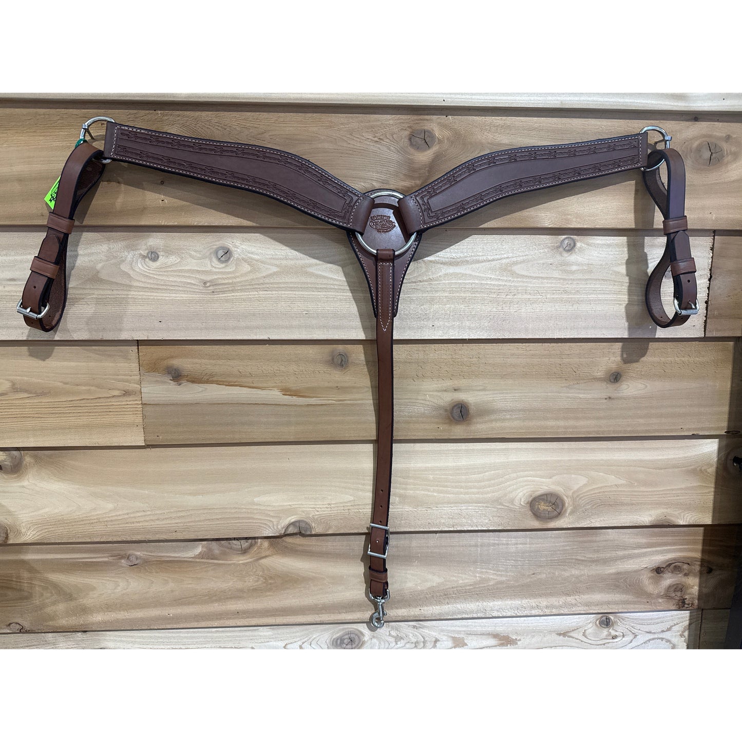 Irvine's Breast Collar 2 1/2" Barbwire Border