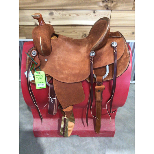Irvine 16.5" Oy Roping Saddle