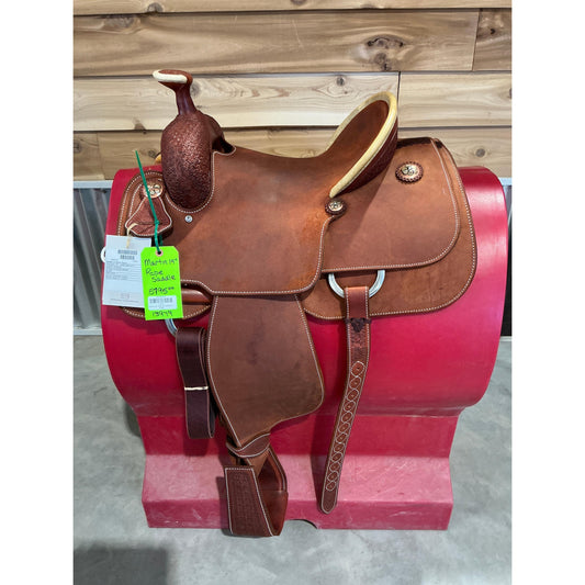 Martin 14" Roping Saddle-6.5" Gullet - Irvine Tack & Western Wear
