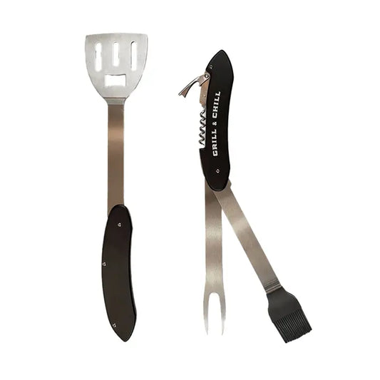 Lucky Jack Grill & Chill 5 in 1 BBQ Multi Tool Set