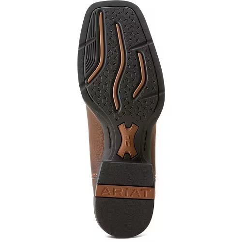 Ariat Men's Sport Wide Square Toe Cowboy Boot - Earth