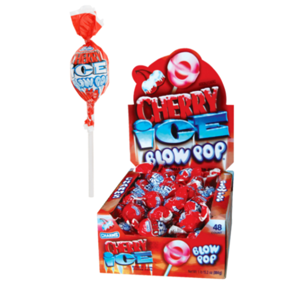 Charms Blow Pops - Cherry Ice 18g