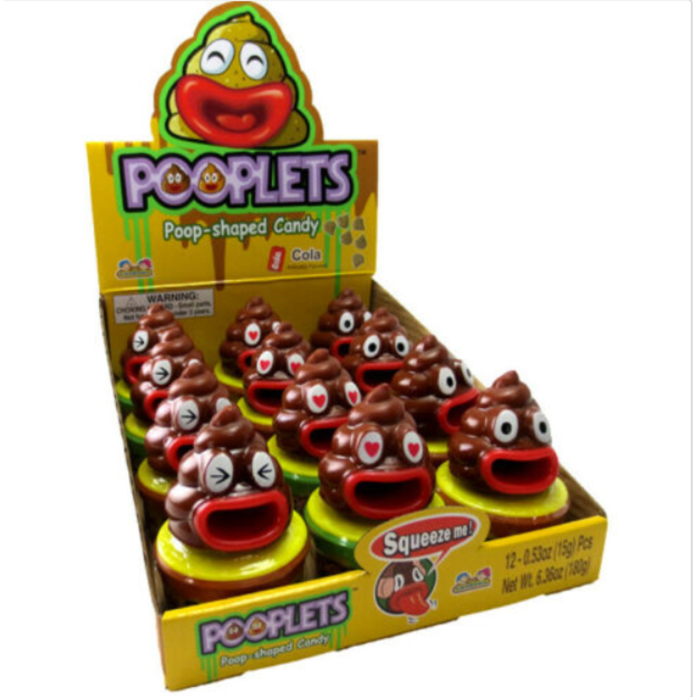 Kidsmania - Pooplets Poo Shaped Candy 15g