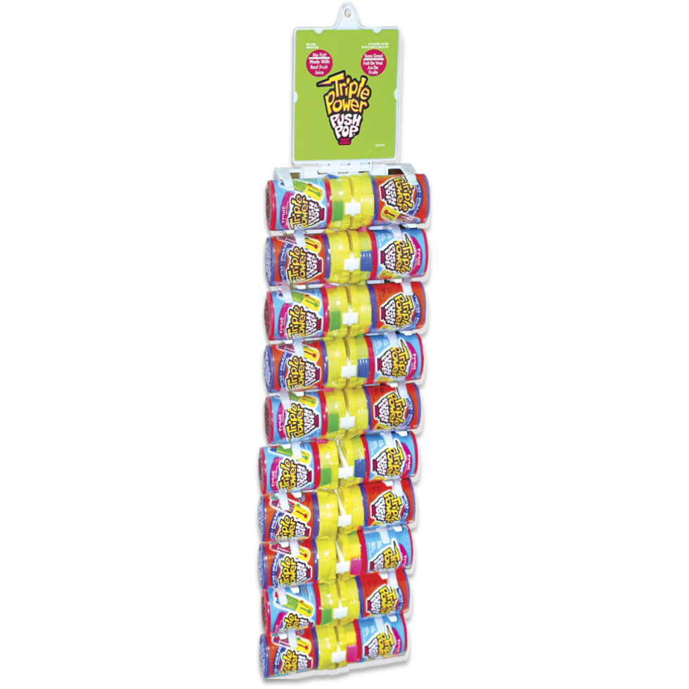 Topps - Triple Power Push Pop