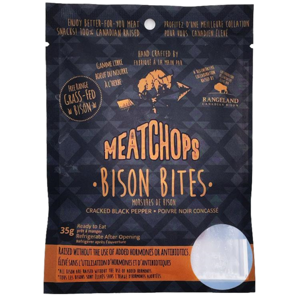 Meat Chop Bison Bites 70 g - Irvine Tack & Western Wear