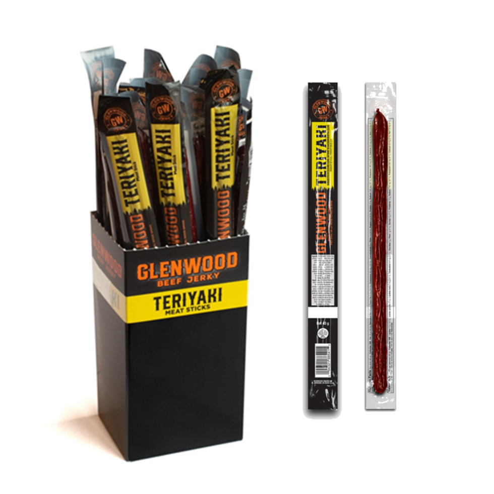 Glenwood Stick Pouches Teriyaki 40g