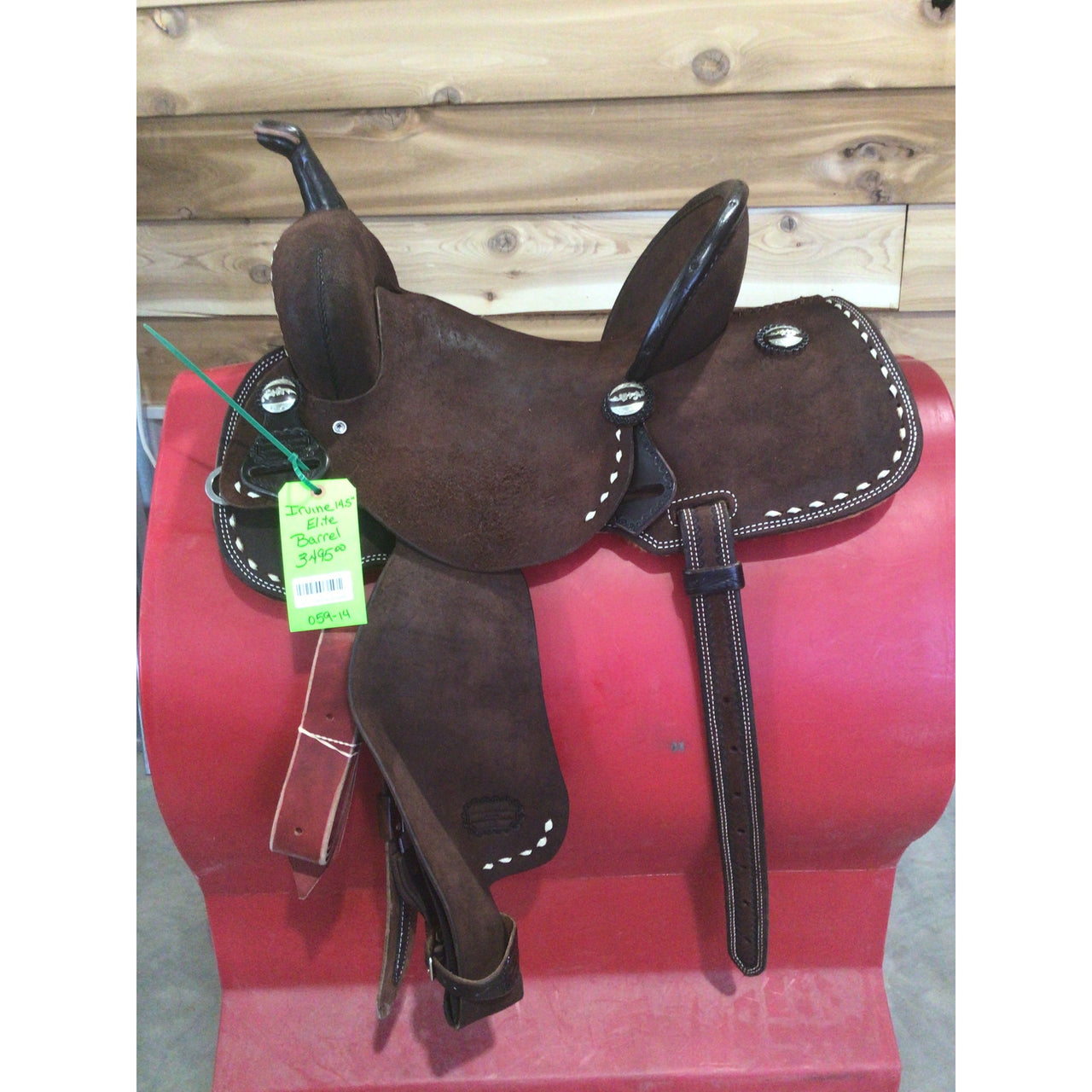 Irvine Elite  Barrel Saddle