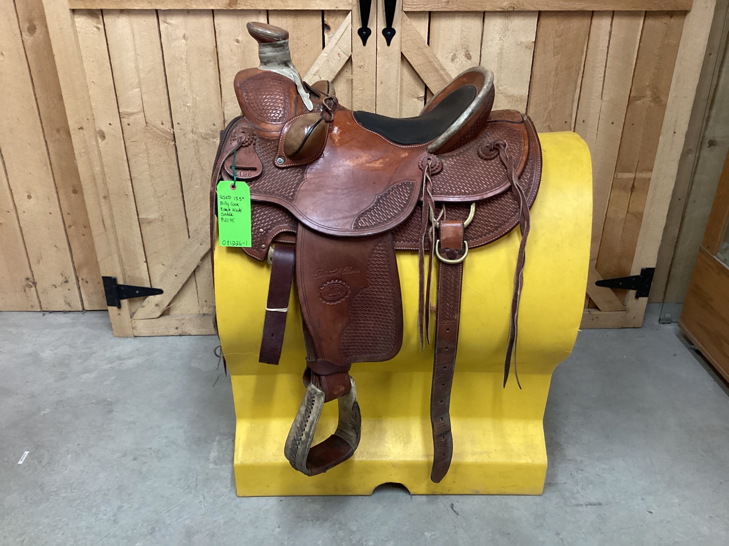 Used 15.5 Billy Cook Ranch Wade Saddle